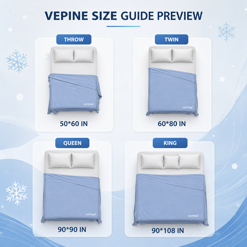 Cozy Comfort Cooling Blanket For Hot Sleepers With Breathable Fabric Light Summer Throw - Elesira