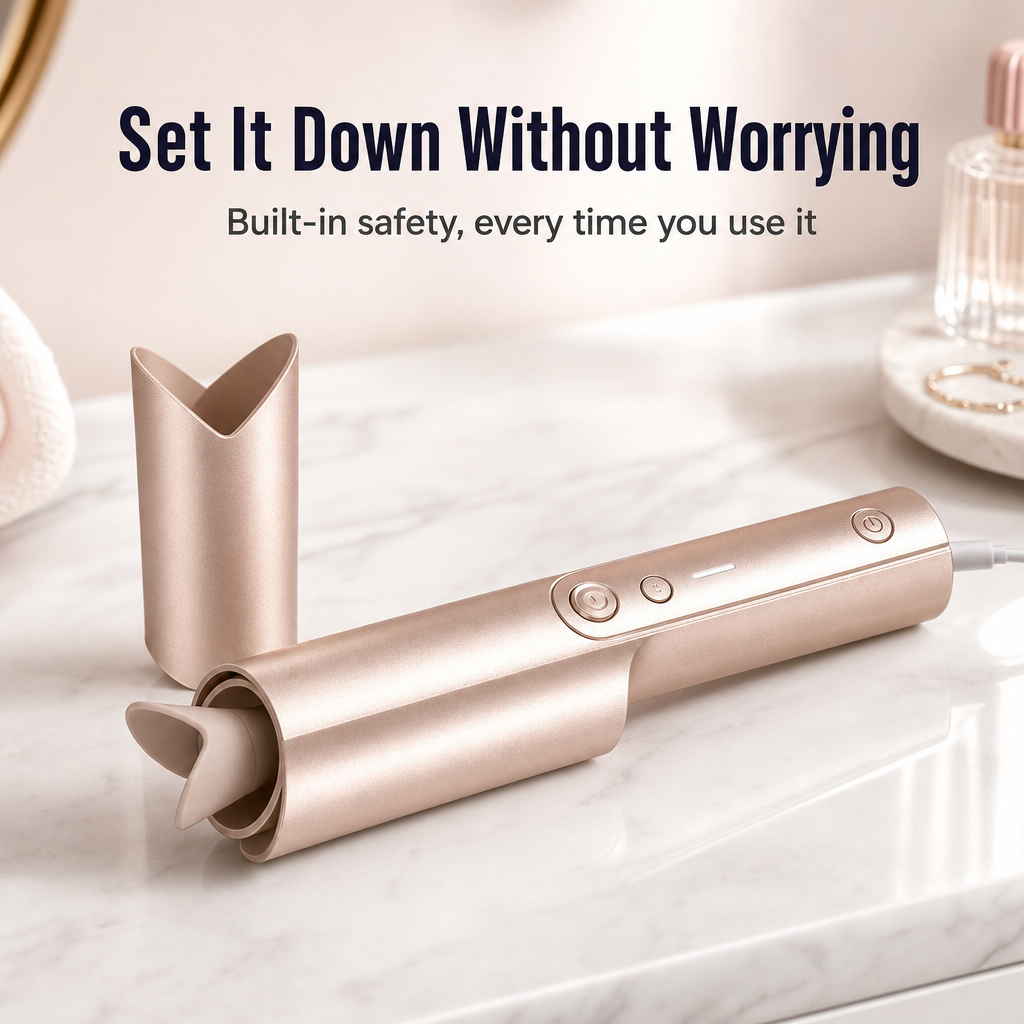 VividCurl | Wrap Salon Curls That Hold a Full Week Without Frying Your Hair | elesira
