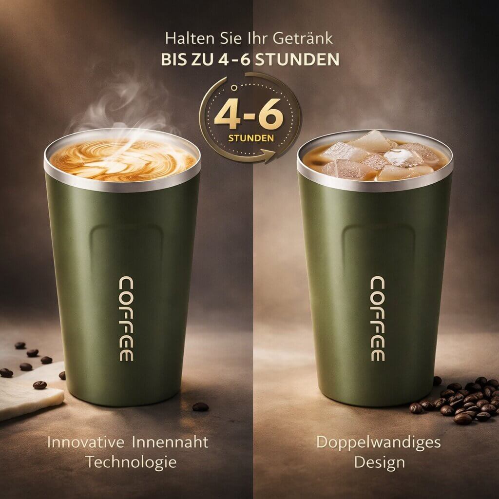 Mug de voyage intelligent avec affichage de la température - Articles de boisson en acier | elesira