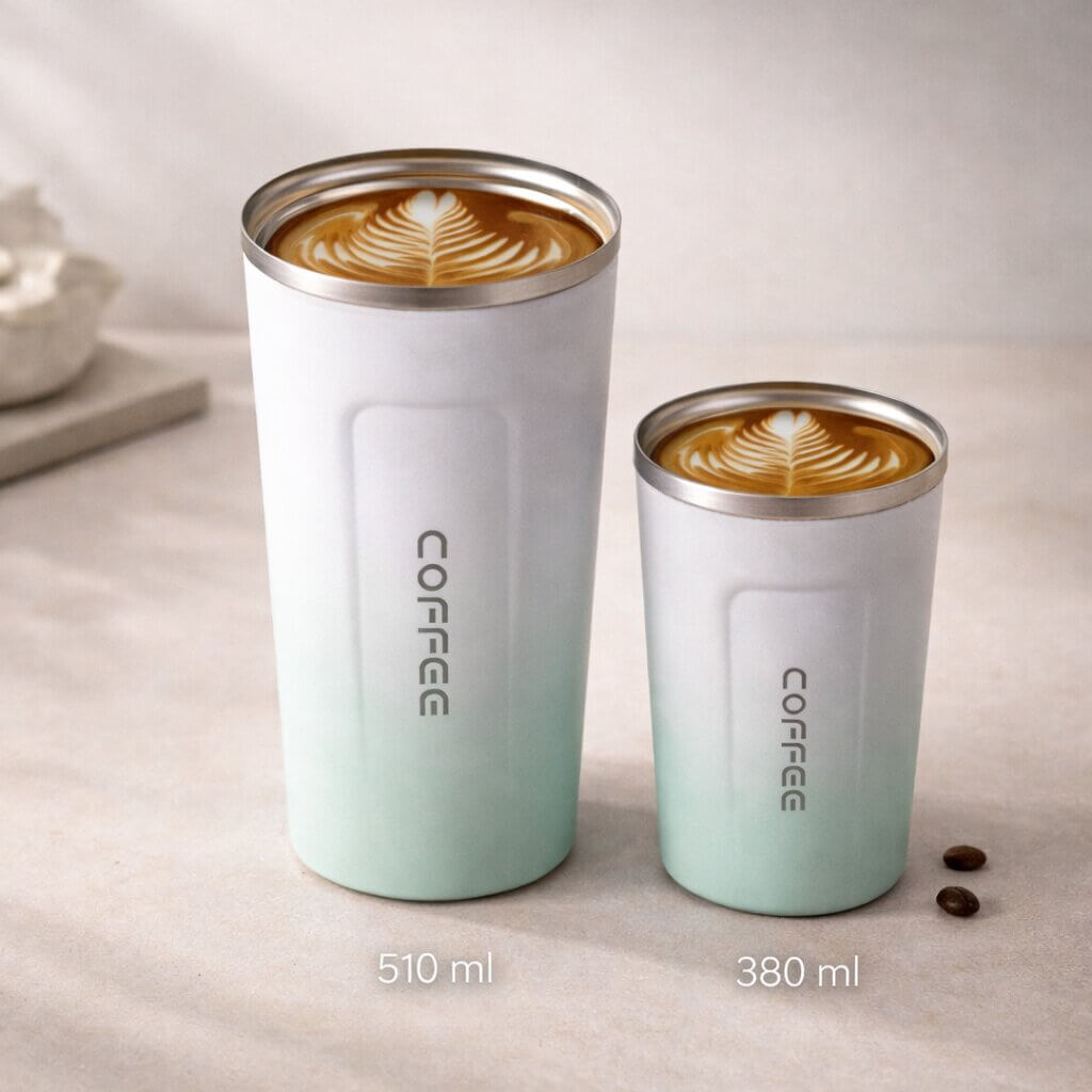 Mug de voyage intelligent avec affichage de la température - Articles de boisson en acier | elesira