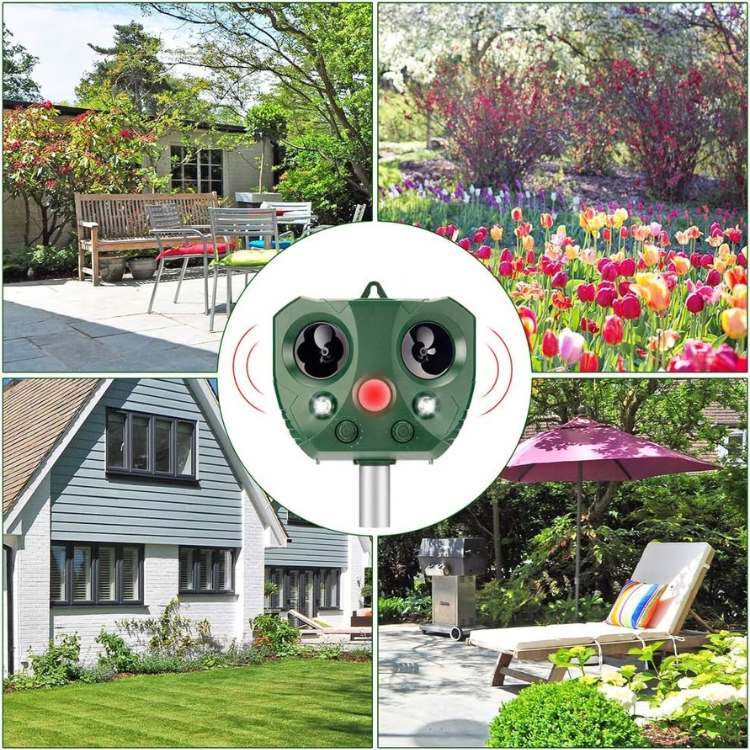 Smart Ultrasonic Animal Deterrent System | elesira