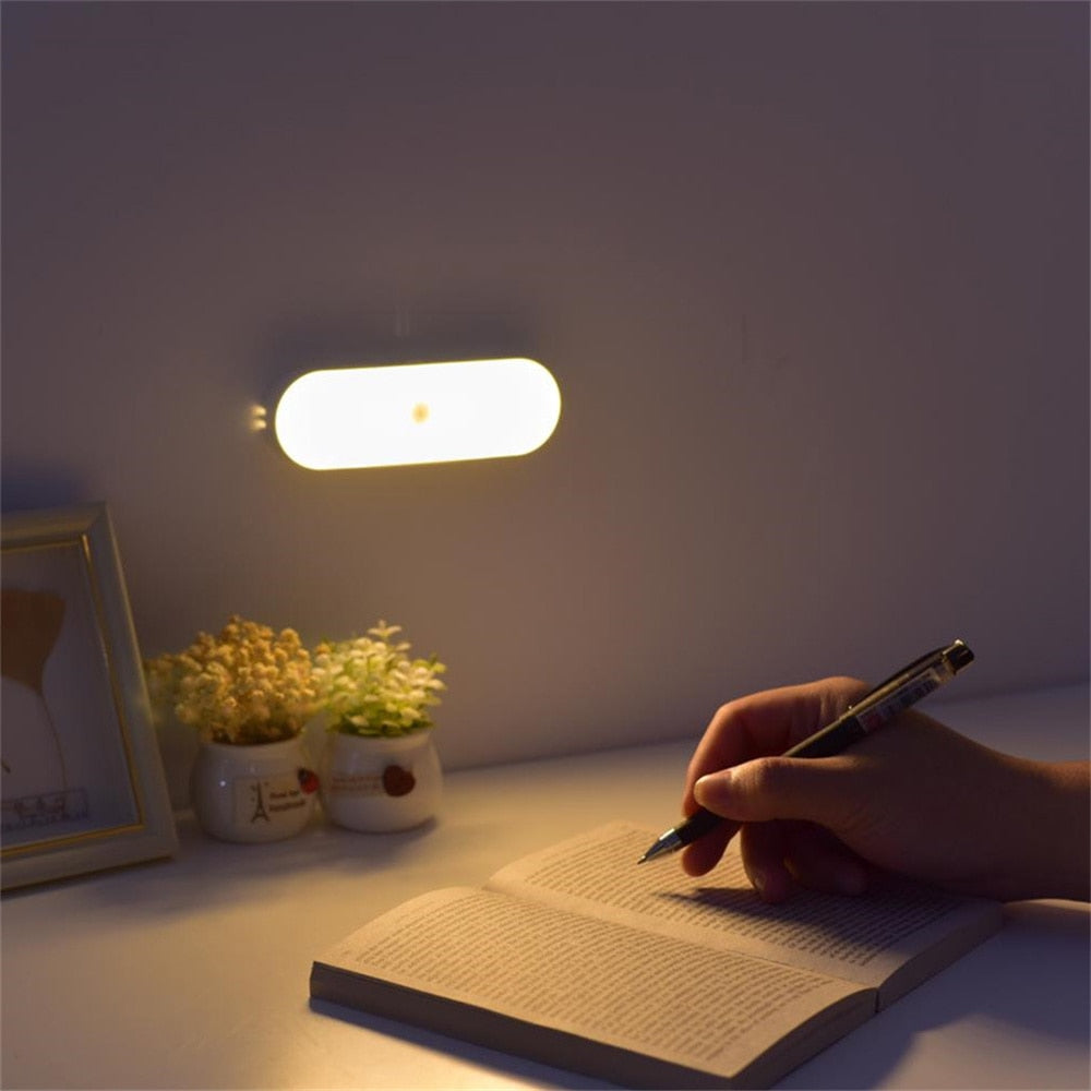 Smart Wireless Motion-Sensing Wall Light - Rechargeable Night Lamp | elesira