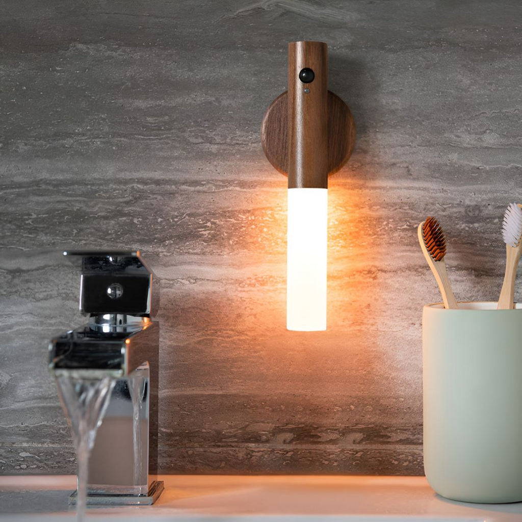 Smart Wireless Wall Light with Motion Sensor & Rechargeable Battery | elesira