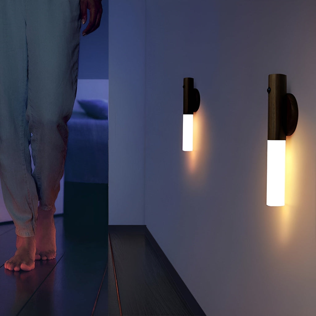 Smart Wireless Wall Light with Motion Sensor & Rechargeable Battery | elesira
