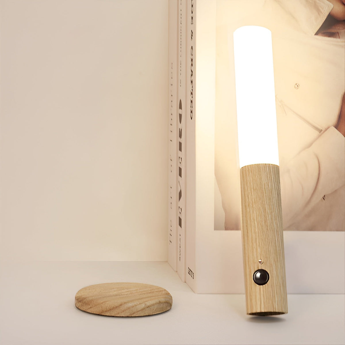 Smart Wireless Wall Light with Motion Sensor & Rechargeable Battery | elesira
