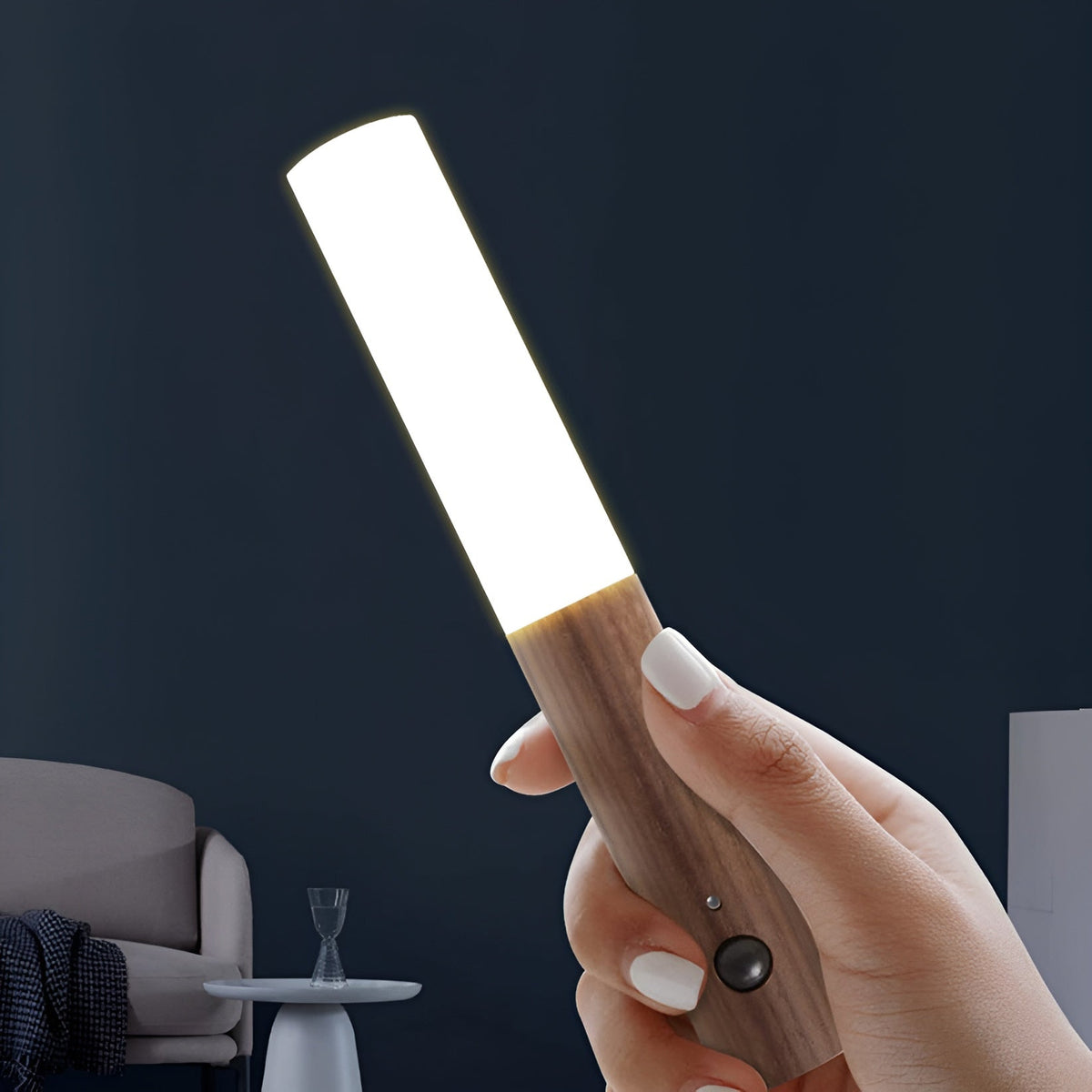 Smart Wireless Wall Light with Motion Sensor & Rechargeable Battery | elesira