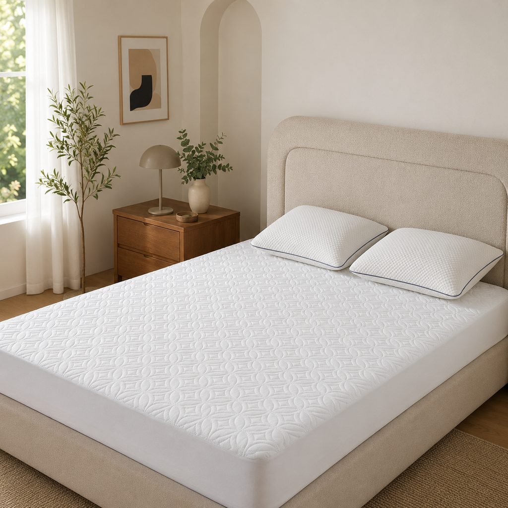 واقي مرتبة مقاوم للماء ComfortGuard بجيوب عميقة وغطاء ناعم مسامي - إليسيرا