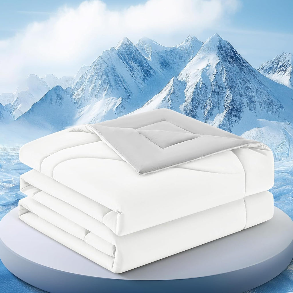 Cooling Comforter Double-Sided Ice Fabric For Hot Sleepers - Elesira