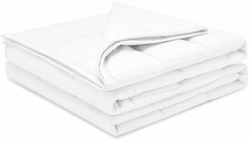 Cozy Comfort Weighted Blanket For Adults With Cooling Fabric, All Season Breathable Comfort - Elesira