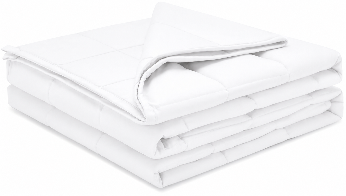 Cozy Comfort Weighted Blanket For Adults With Cooling Fabric, All Season Breathable Comfort - Elesira